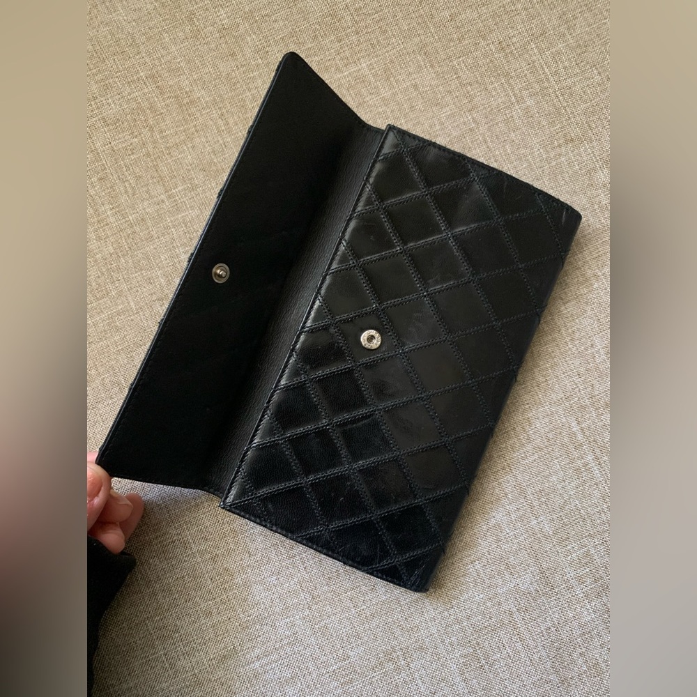 Authentic Black Chanel Wallet - Picture 10 of 12